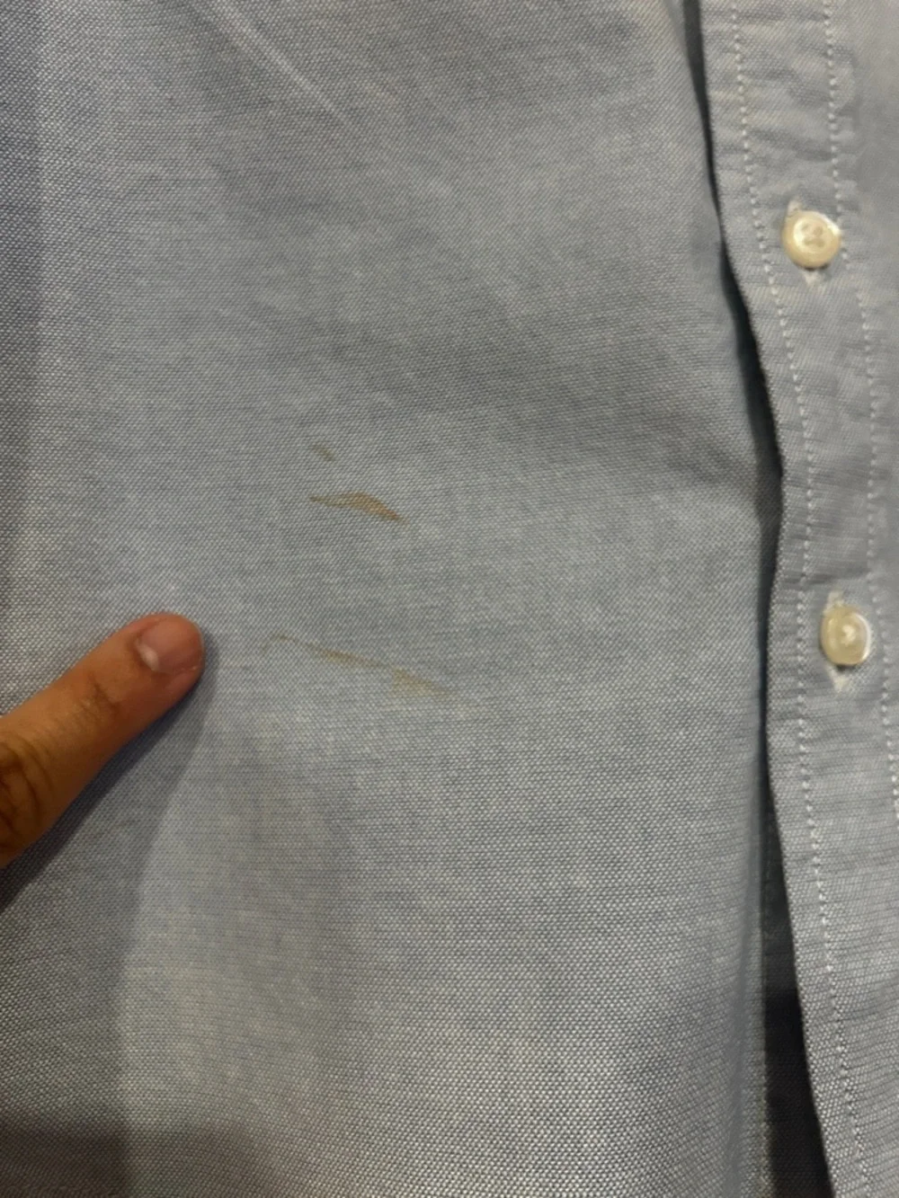 GAP Light Blue Button-Down Shirt for Kids